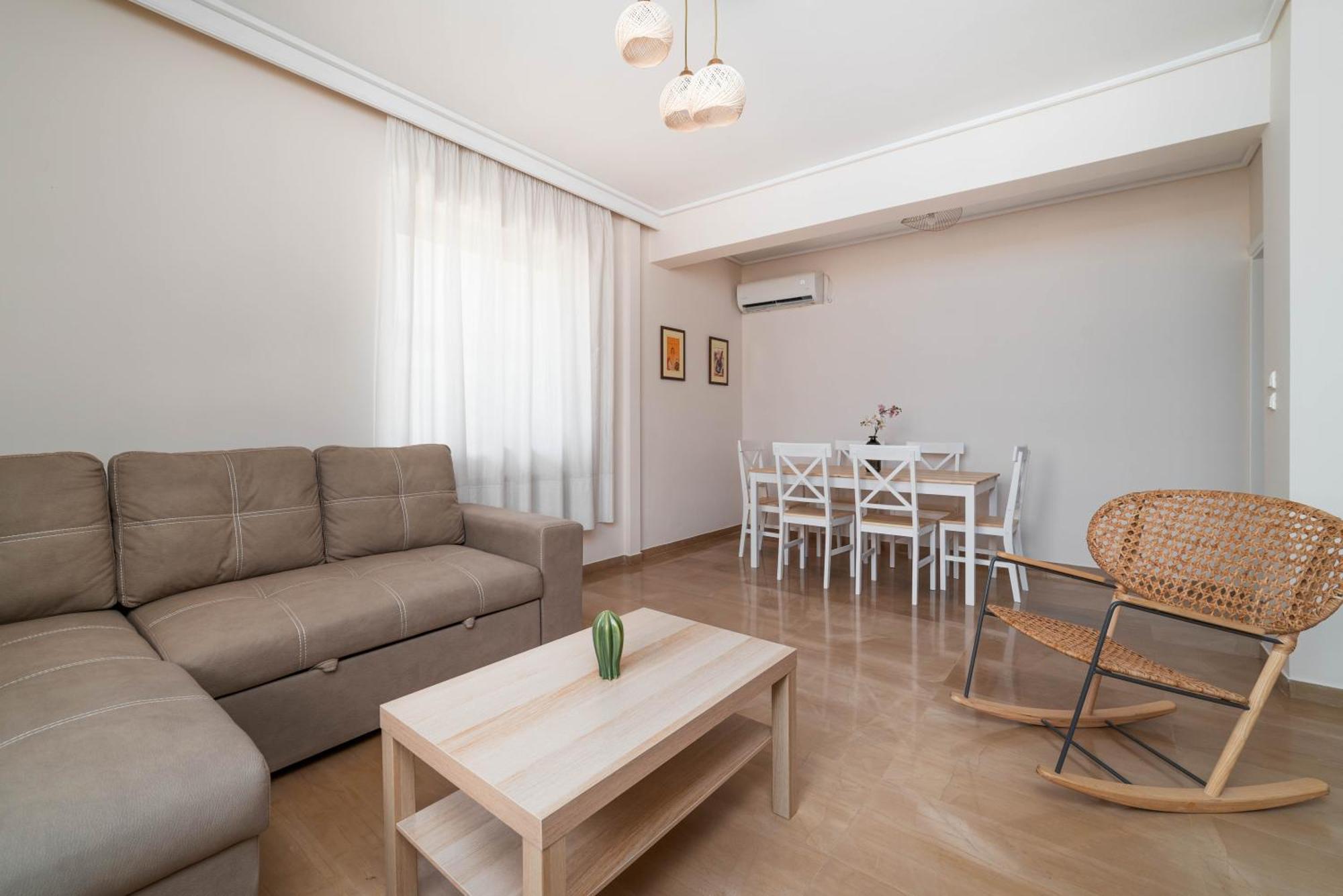 Apartamento Spacious Nest 2bd Next To Acropolis Atenas